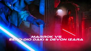 Marrok Vs Devon Izara &amp; Eeko-Dio Daki | Maul Shadow Lord Episode 6 | Star Wars | Disney+