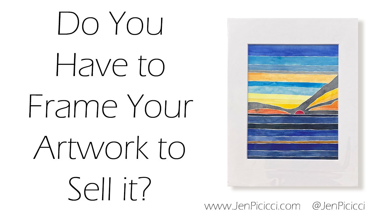 Do You Have to Frame Your Art / Alternatives to Framing Art on Paper