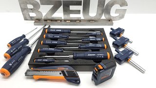 Garant brand tools comparison and review of screwdrivers, utility knife and torque limited drivers.