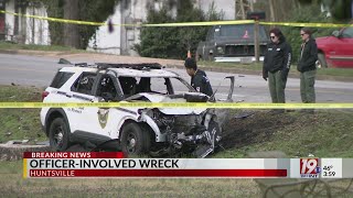 Huntsville Officer, One Other Involved in Wreck | Feb. 18, 2025 | News 19 at 4 p.m.
