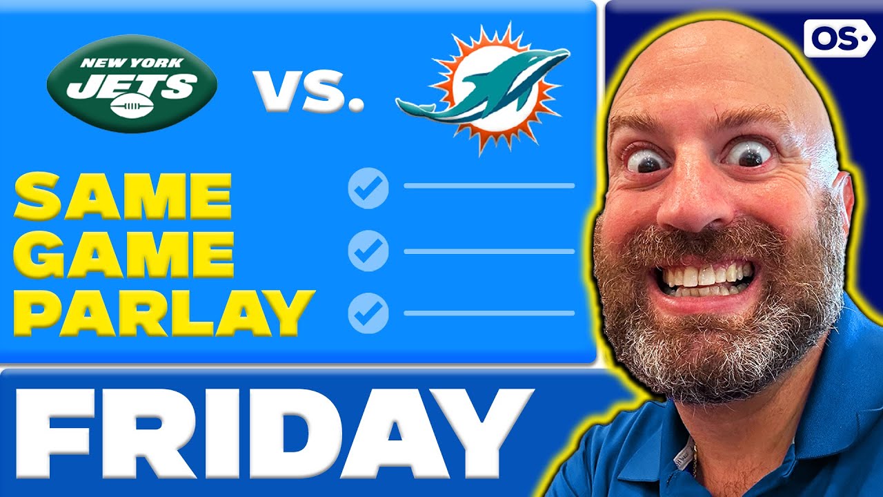 DolphinsJets NFL Parlay Picks Today Won +411 MNF Parlay! Week 12 Black Friday Football