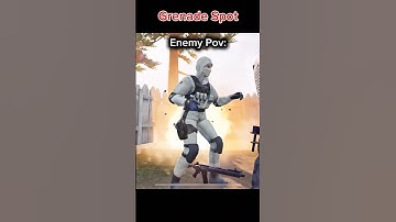 Best Grenade Spot in Standoff 🤯 Pro Setting Cod Mobile #shorts #codm