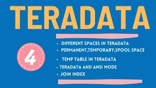 Teradata Tutorial Day - 4| Teradata SQL | NiC IT Academy |