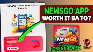 NEWSGO APP_BAGONG READ TO EARN??| Sinubukan ko ang app nato🧐_WORTH IT BA?#earningappreview  screenshot 1