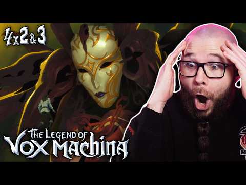 The Legend of VOX MACHINA S4 Episode 2 & 3 Reaction | "Trial by Water" & "The Coronation"