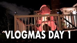 VLOGMAS DAY 1 - Shopping and Christmas decor