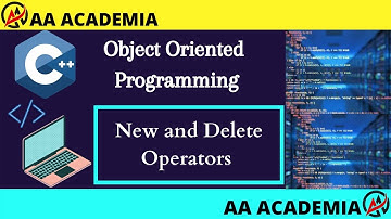 New and Delete Operators in Urdu/Hindi | Dynamic Memory Allocation | AA Academia