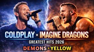 Coldplay & Imagine Dragons Greatest Hits | Demons, Yellow🔥 Top Rock Songs Playlist (Full Album 2026)