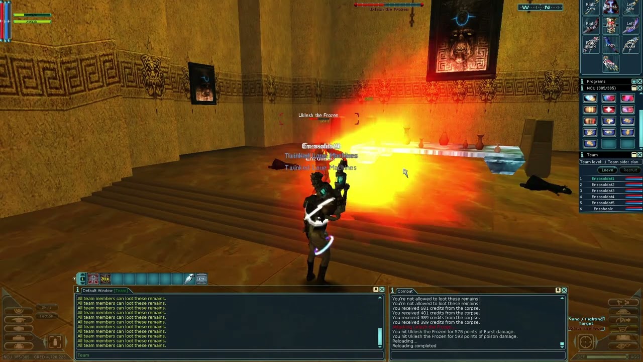 Anarchy Online - Skawt Soldier Froob Twink box lvl 60s -  TOTW Aztur