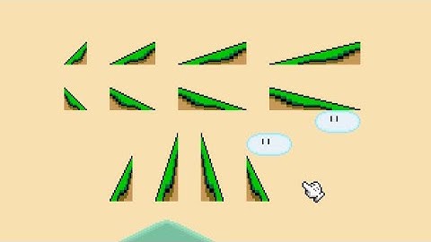 How to Customize Slope Sizes Using Super Mario Bros. X (SMBX 38A v1.4.5)