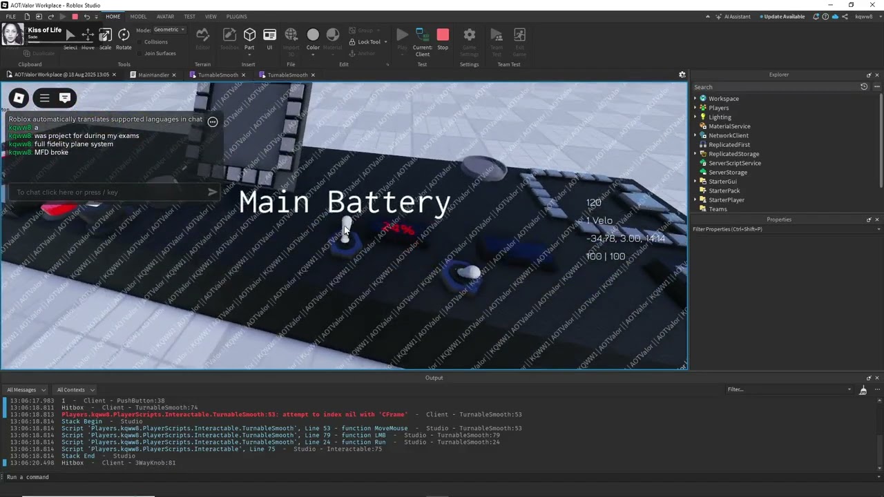 Full Fidelity Plane System