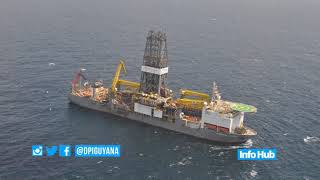 President David Granger  meets with President of Exxon Mobil Exploration Company.