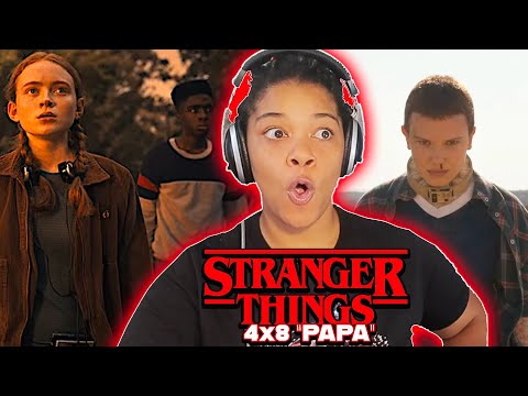 Stranger Things Season 4 Episode 8 ‘ Papa ‘ | REACTION