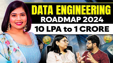 Data Engineer Roadmap 2024 | How to become Data Engineer and earn 10LPA to 1Cr