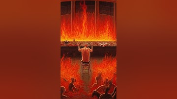 Asking ai what hell looks like. (results are terrifying) #hell #ai #aiart #makemoneyfromhome
