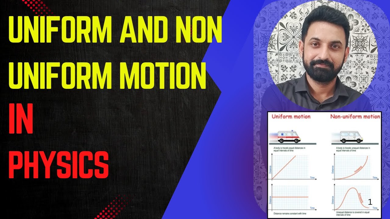 "Uniform vs Non-Uniform Motion Explained with Examples"