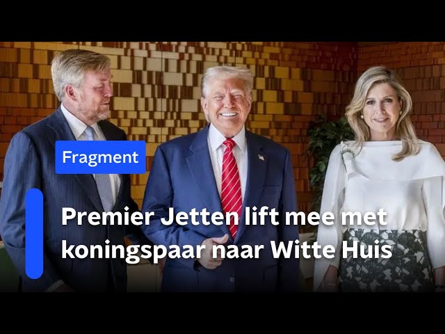 Gesprek over bezoek koning aan Trump (NOS Met Het Oog Op Morgen)