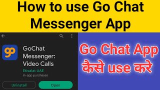 Go chat messenger kaise use kare screenshot 2