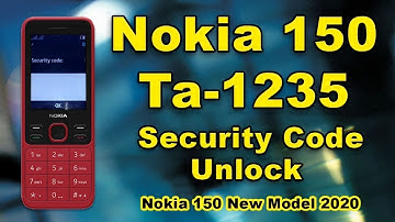 Nokia 150 (2020) TA-1235 Security Code Unlock  XTM_Miracle Thunder 2.82 Vs GSM Aladdin v2 1.42