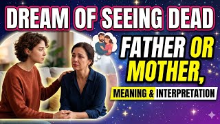 DREAM OF SEEING DEAD FATHER OR MOTHER, MEANING & INTERPRETATION 