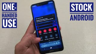 How to enhance one-handed Use on Stock Android? Feat. Nokia 5.1 Plus screenshot 1