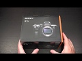 Sony A7iii Unboxing and First Look