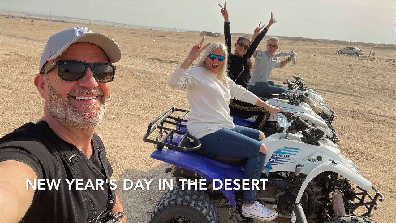 New Year Quad Biking in Kuwait desert. YouTube