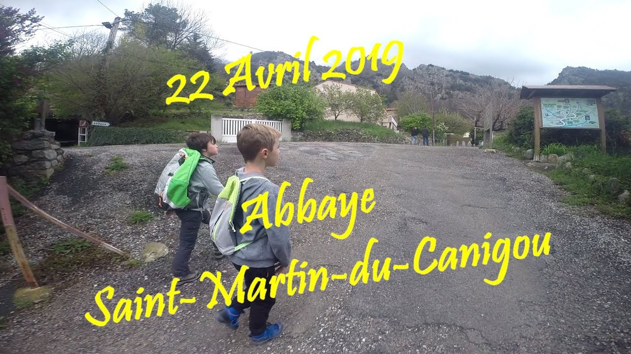 22 avril 2019:   Au pied du Canigou, Casteil, l'abbaye de St Martin du Canigou