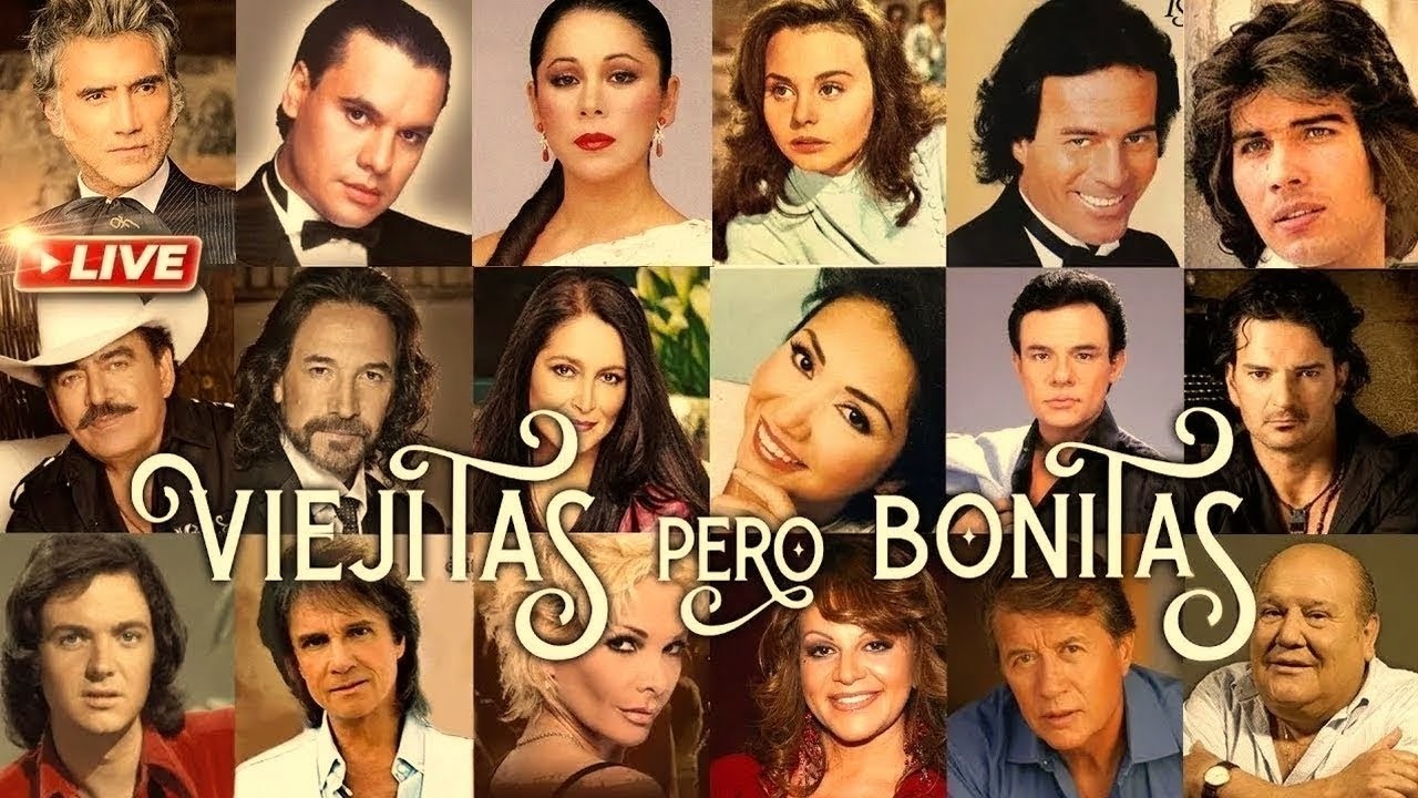 JUAN GABRIEL, ROCIO DURCAL, MARCO ANTONIO SOLIS, YURI, JOSE JOSE - BALADAS INMORTALES 70S-80S-90S