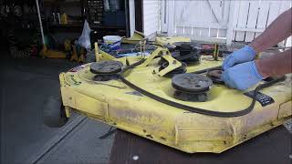 My John Deere LX178 Piranha Deck Correction