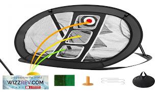 VEVOR Golf Chipping Net Pop Up Golf Practice Net Portable Indoor Outdoor