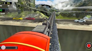 Train Racing 3D 2024 - Hill Train simulator 2019 - Level 1 to 3 - Gameplay #1 screenshot 5