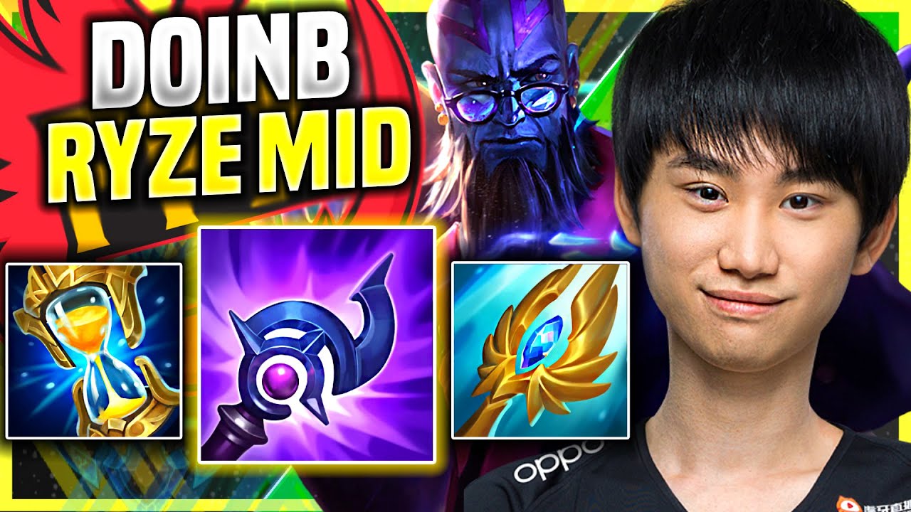 DOINB THE RYZE GOD WITH NEW ITEMS! - FPX DoinB Plays Ryze Mid vs Ekko! | Preseason 11