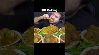 ASMR: EATING SPICY CHICKEN CURRY 🔥 CHICKEN BIRYANI || #shorts #mukbangn#asmreating #mukbangasmr#asmr
