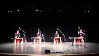 Evan Chapman - "second thoughts" (Percussion Quartet) *HD*
