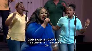 BLVD WORSHIP - God Said It, I Believe It