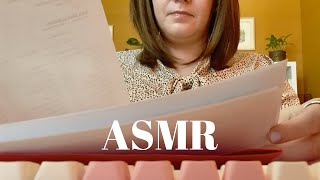 [ASMR] Checking You In for Your Doctor’s Appointment | Typing, Papers, Questions | Soft-Spoken Lofi screenshot 2