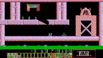 Lemmings Redux (Gentle 4): Now use miners and climbers