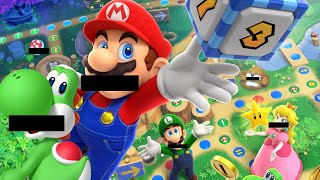youtubers swearing a lot (while playing mario party)