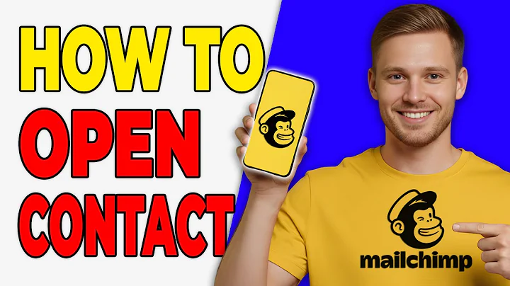 How To Open The Contacts Page In Mailchimp (Basic Guide 2025)
