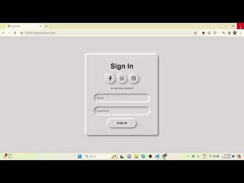 Login Form in HTML & CSS || Neumorphism Login Form in HTML & CSS #astechmaster @ASTechMaster