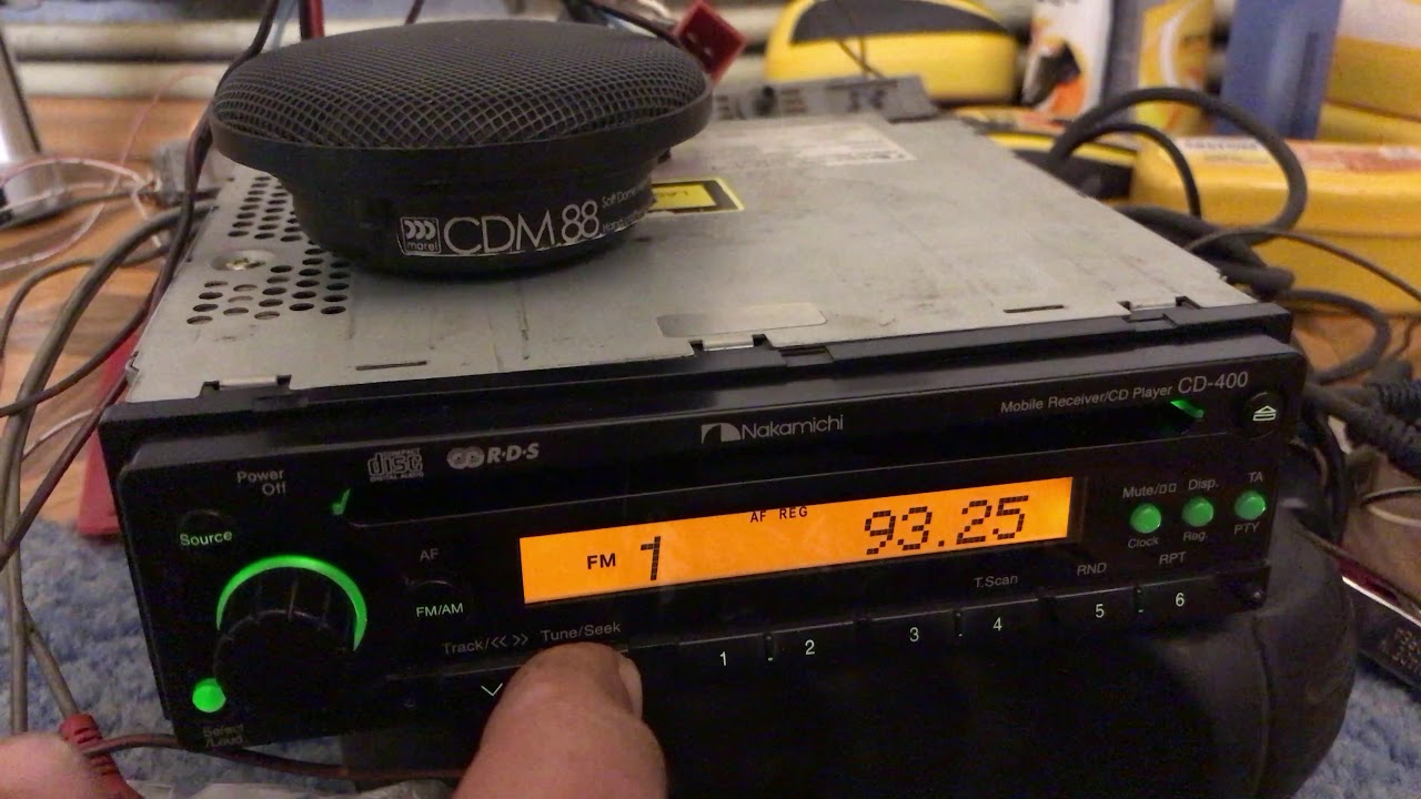 Nakamichi CD-400 + Morel CDM88 Test for Sale Проверка для продажи