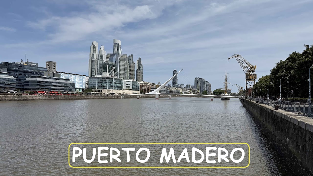PUERTO MADERO: De puerto ABANDONADO al barrio con más LUJO de Buenos Aires 🇦🇷