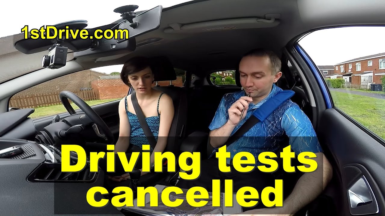 Driving tests cancelled - YouTube