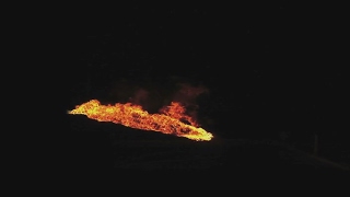 Flamethrower Black Background Effect