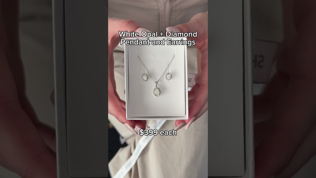 WHITE OPAL + DIAMONDS