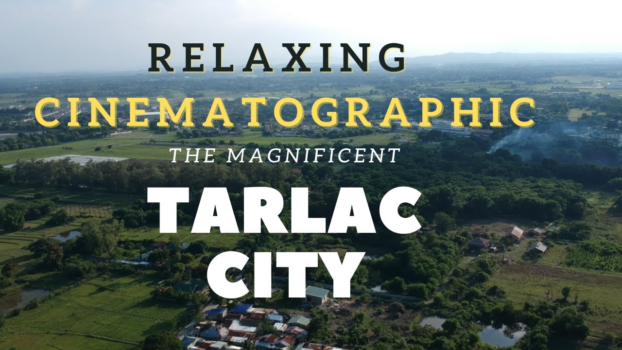 TARLAC CITY YOU HAVE NEVER SEEN BEFORE. LOCATED IN THE ISLANDS OF LUZON, PHILIPPINES. DJI DRONE.