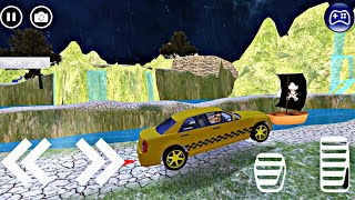 offroad taxi simulator || driving taxi in offroad || gameplay 05 || flash games zone screenshot 4