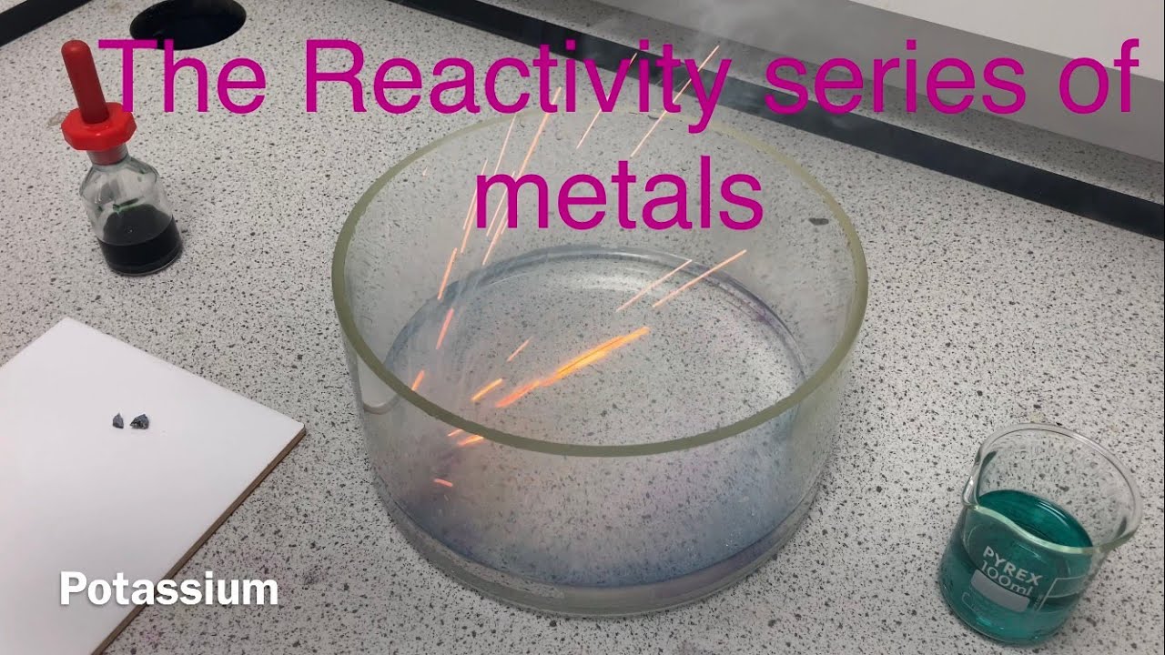 The reactivity series of metals - YouTube