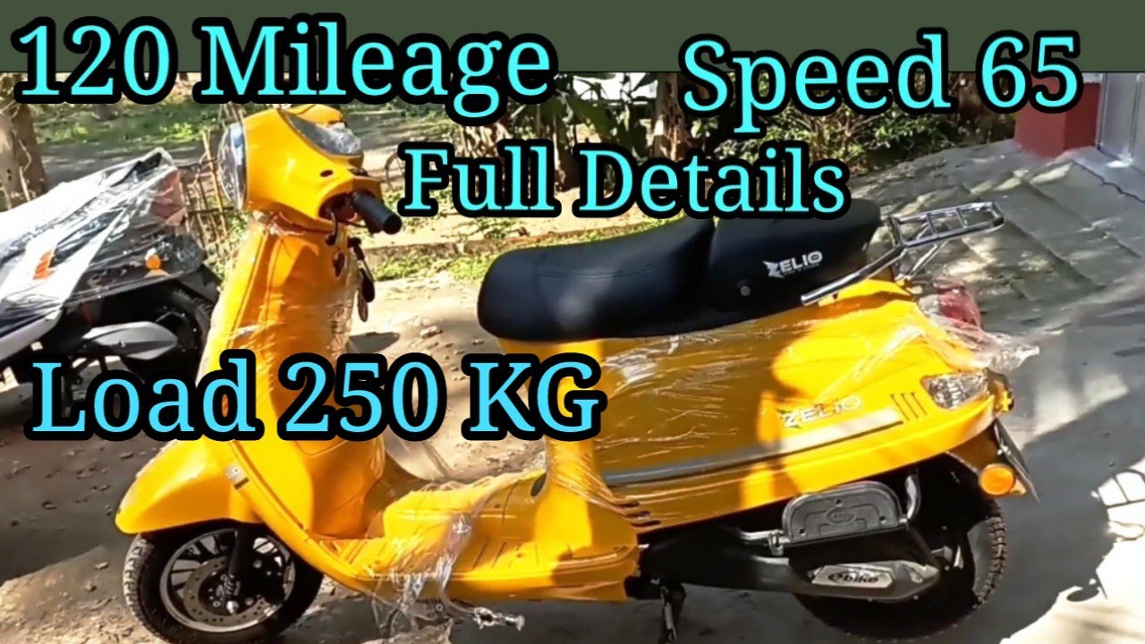 Electric Scooter Price and Speed Zelio Gracy Pro Review and Full